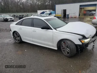 2017 Audi A6 Competition Prestige with VIN WAUF3AFC8HN057714, listed as a Copart auction lot 85747494 with 99,853 mi miles and Salvage Title. Bid and sale history available at carsss.com. Image 4.