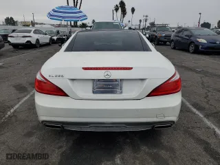 2015 Mercedes-Benz SL-Class SL 550 with VIN WDDJK7DA3FF036660, listed as a Copart auction lot 85599904 with 55,383 mi miles and Salvage Title. Bid and sale history available at carsss.com. Image 6.