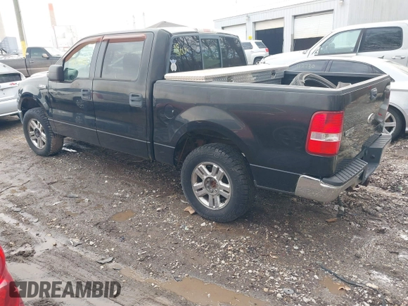 2008 Ford F-150 XLT with VIN 1FTPW14V08FA07290, listed as a IAAI auction lot 41650422 with 162,971 mi miles. Bid and sale history available at carsss.com. Image 3.