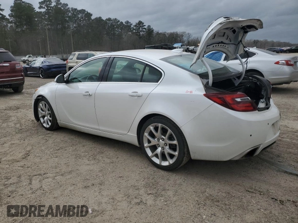 2017 Buick Regal GS with VIN 2G4GT5GX7H9123152, listed as a Copart auction lot 47618405 with 112,106 mi miles and Salvage title. Bid and sale history available at DreamBid. Image 2.