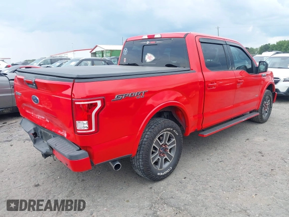 2017 Ford F-150 XL z VIN 1FTEW1EP2HKE06622, wystawiony jako IAAI lot #42487894 z przebiegiem 101 601 mil mil oraz . Historia ofert i sprzedaży dostępna na DreamBid. Obrazek 4.