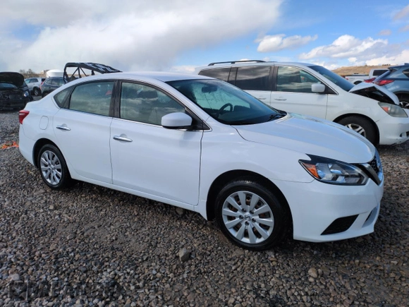2017 Nissan Sentra SV with VIN 3N1AB7AP3HY328147, listed as a Copart auction lot 50646085 with 79,290 mi miles and Salvage Title. Bid and sale history available at carsss.com. Image 4.