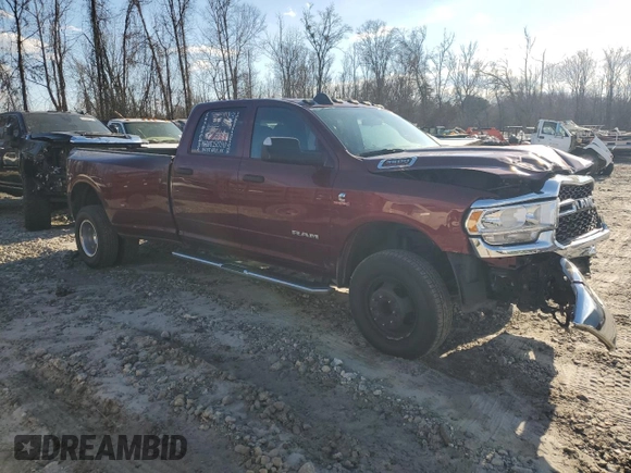 2022 Ram 3500 Tradesman with VIN 3C63RRGL4NG318592, listed as a Copart auction lot 88441775 with 108,824 mi miles and Salvage Title. Bid and sale history available at carsss.com. Image 4.
