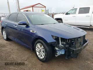 2016 Kia Optima LX z VIN 5XXGT4L30GG084591, wystawiony jako IAAI lot #40949974 z przebiegiem 151 925 mil mil oraz . Historia ofert i sprzedaży dostępna na DreamBid. Obrazek 1.