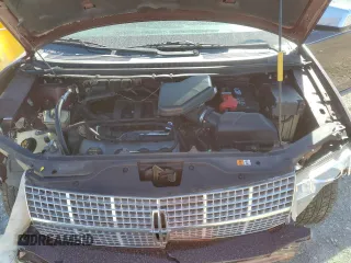 2010 Lincoln MKX with VIN 2LMDJ8JC4ABJ16887, listed as a Copart auction lot 46526765 with 166,533 mi miles and Salvage Title. Bid and sale history available at DreamBid. Image 12.
