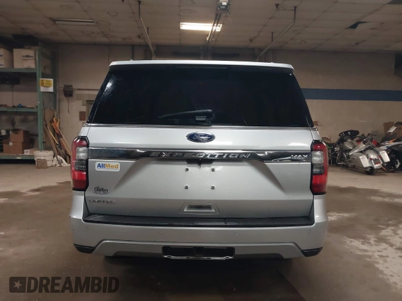 2019 Ford Expedition Max Limited z VIN 1FMJK2AT8KEA38399, wystawiony jako IAAI lot #41887955 z przebiegiem 108 631 mil mil oraz . Historia ofert i sprzedaży dostępna na DreamBid. Obrazek 16.
