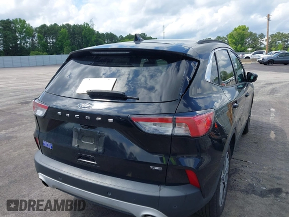 2020 Ford Escape SEL with VIN 1FMCU0H62LUA15103, listed as a IAAI auction lot 42255660 with 51,814 mi miles and . Bid and sale history available at DreamBid. Image 4.