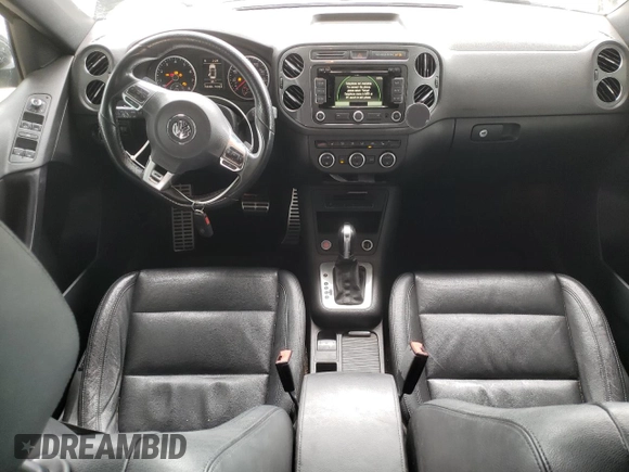 2015 Volkswagen Tiguan R-Line with VIN WVGAV7AX3FW064500, listed as a Copart auction lot 54745215 with 103,406 mi miles and Salvage Title. Bid and sale history available at DreamBid. Image 8.