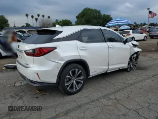 2019 Lexus RX with VIN 2T2BGMCA9KC041912, listed as a Copart auction lot 48085545 with 66,081 mi miles and Salvage Title. Bid and sale history available at carsss.com. Image 3.