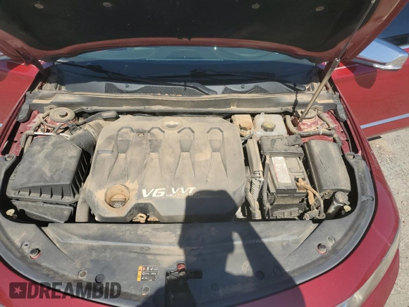 2015 Chevrolet Impala LTZ with VIN 1G1165S35FU104081, listed as a Copart auction lot 52936345 with 185,366 mi miles and Salvage Title. Bid and sale history available at DreamBid. Image 12.