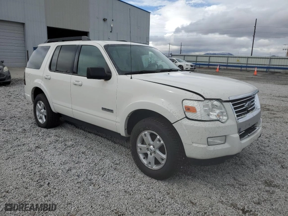 2008 Ford Explorer XLT with VIN 1FMEU73E38UA75981, listed as a Copart auction lot 49418405 with 168,768 mi miles and Salvage Title. Bid and sale history available at carsss.com. Image 4.