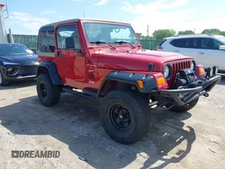 1999 Jeep Wrangler Sport with VIN 1J4FY19S2XP423638, listed as a IAAI auction lot 42553626 with 120,690 mi miles and . Bid and sale history available at DreamBid. Image 1.