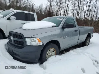 2021 Ram 1500 Tradesman z VIN 3C6JR7DT4MG615473, wystawiony jako Copart lot #85523394 z przebiegiem 198 634 mil mil oraz Szkoda całkowita • Salvage title. Historia ofert i sprzedaży dostępna na DreamBid. Obrazek 1.