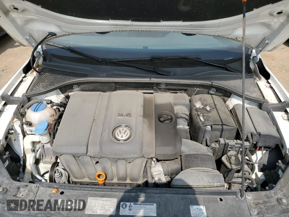 2012 Volkswagen Passat SE with VIN 1VWBP7A32CC012012, listed as a Copart auction lot 58757365 with 83,142 mi miles and Salvage title. Bid and sale history available at DreamBid. Image 11.