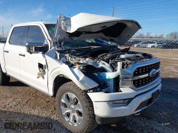 2021 Ford F-150 XL z VIN 1FTFW1E8XMFB96819, wystawiony jako IAAI lot #40954112 z przebiegiem 39 174 mil mil oraz . Historia ofert i sprzedaży dostępna na DreamBid. Obrazek 6.