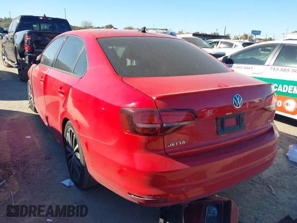 2016 Volkswagen Jetta Sport с VIN 3VWD17AJXGM318744, выставлен на аукционе IAAI как лот 41048705 с пробегом Не указан миль и . История ставок и продаж доступна на DreamBid. Изображение 3.