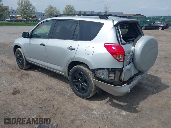 2008 Toyota RAV4 with VIN JTMBD33V385203520, listed as a IAAI auction lot 42141654 with 130,057 mi miles. Bid and sale history available at carsss.com. Image 3.