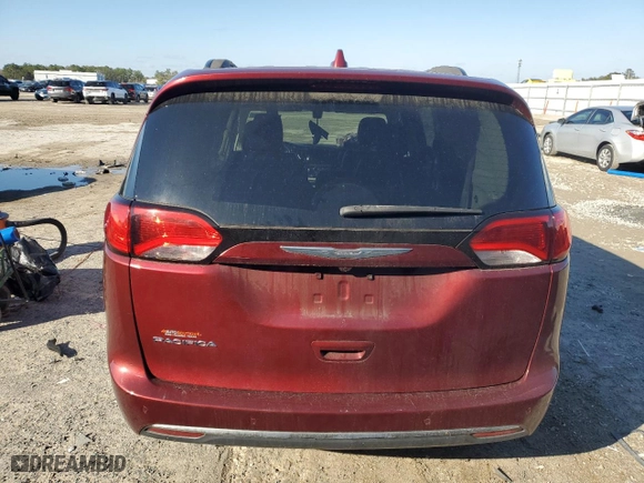 2017 Chrysler Pacifica Touring-L with VIN 2C4RC1BG5HR785101, listed as a Copart auction lot 46224715 with 95,839 mi miles and Salvage Title. Bid and sale history available at carsss.com. Image 6.