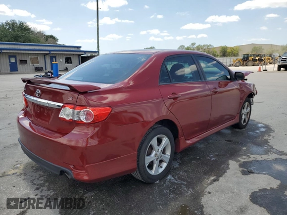 2011 Toyota Corolla L with VIN 2T1BU4EE5BC596305, listed as a Copart auction lot 52347915 with 140,994 mi miles and Salvage Title. Bid and sale history available at carsss.com. Image 3.