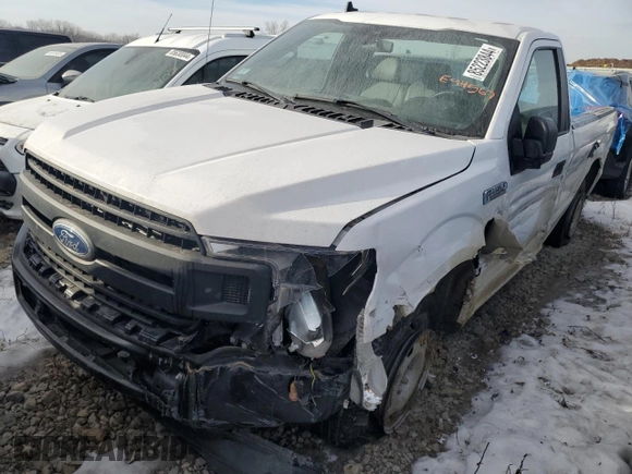 2020 Ford F-150 XL with VIN 1FTMF1CB4LKE94567, listed as a Copart auction lot 85223844 with 103,124 mi miles and Salvage title. Bid and sale history available at DreamBid. Image 1.
