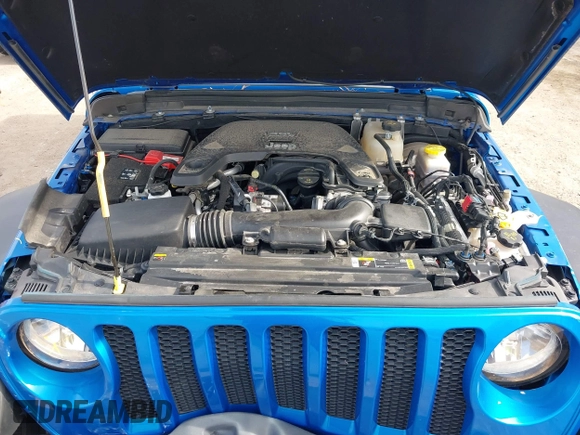 2021 Jeep Wrangler Unlimited Sport S z VIN 1C4HJXDG4MW743151, wystawiony jako IAAI lot #42204776 z przebiegiem 42 363 mil mil oraz . Historia ofert i sprzedaży dostępna na DreamBid. Obrazek 10.