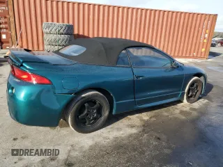 1998 Mitsubishi Eclipse GS with VIN 4A3AX35G8WE140054, listed as a Copart auction lot 84078514 with 78,756 mi miles and Salvage Title. Bid and sale history available at carsss.com. Image 3.