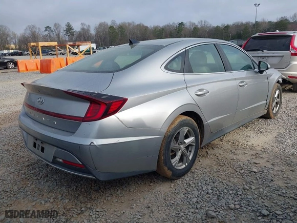 2021 Hyundai Sonata SE with VIN 5NPEG4JA0MH108871, listed as a IAAI auction lot 41792159 with 131,265 mi miles. Bid and sale history available at carsss.com. Image 4.
