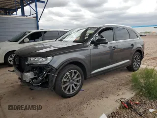 2019 Audi Q7 Premium Plus z VIN WA1LHAF72KD025195, wystawiony jako Copart lot #56040865 z przebiegiem 49 559 mil mil oraz Szkoda całkowita • Salvage title. Historia ofert i sprzedaży dostępna na DreamBid. Obrazek 1.