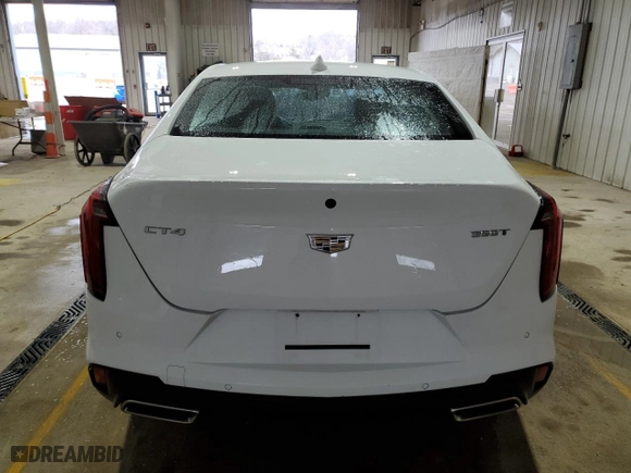 2024 Cadillac CT4 Luxury with VIN 1G6DA5RK1R0132085, listed as a Copart auction lot 46838805 with 11,698 mi miles and Clean Title. Bid and sale history available at carsss.com. Image 6.