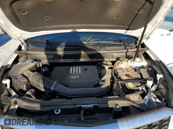 2021 Cadillac XT5 FWD Luxury with VIN 1GYKNAR46MZ171465, listed as a Copart auction lot 80857434 with 58,739 mi miles and Salvage Title. Bid and sale history available at carsss.com. Image 12.
