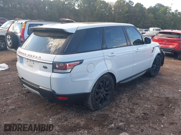 2015 Land Rover Range Rover Sport HSE with VIN SALWR2VF0FA629598, listed as a IAAI auction lot 40774208 with 132,421 mi miles. Bid and sale history available at carsss.com. Image 4.