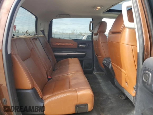 2015 Toyota Tundra 4WD Truck Platinum with VIN 5TFAY5F14FX438207, listed as a Copart auction lot 52706155 with 156,683 mi miles and Clean Title. Bid and sale history available at carsss.com. Image 10.
