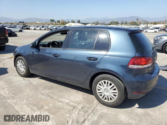 2013 Volkswagen Golf w/Conv & Sunroof with VIN WVWDB7AJ5DW138535, listed as a Copart auction lot 56071615 with 61,824 mi miles and Salvage title. Bid and sale history available at DreamBid. Image 2.