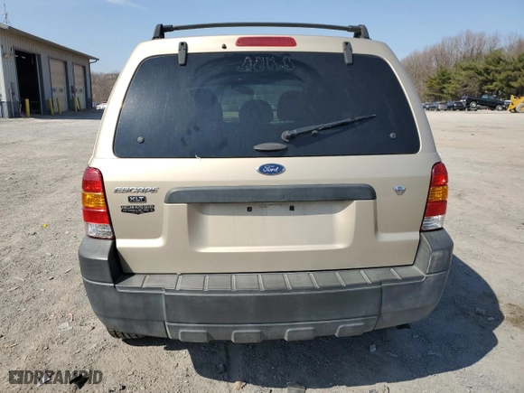 2007 Ford Escape XLT with VIN 1FMCU93137KA07593, listed as a Copart auction lot 48858345 with 123,487 mi miles and Salvage Title. Bid and sale history available at carsss.com. Image 6.