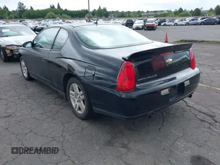2006 Chevrolet Monte Carlo z VIN 2G1WN151869298159, wystawiony jako IAAI lot #42208296 z przebiegiem 152 615 mil mil oraz . Historia ofert i sprzedaży dostępna na DreamBid. Obrazek 3.
