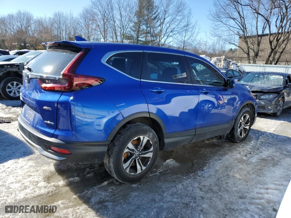 2021 Honda CR-V Special Edition with VIN 7FARW2H75ME035535, listed as a Copart auction lot 45901495 with 21,336 mi miles and Salvage Title. Bid and sale history available at carsss.com. Image 3.