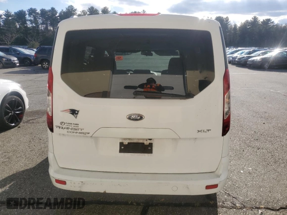 2015 Ford Transit Connect XLT with VIN NM0AE8F77F1202312, listed as a Copart auction lot 87724125 with 100,463 mi miles and Salvage title. Bid and sale history available at DreamBid. Image 6.