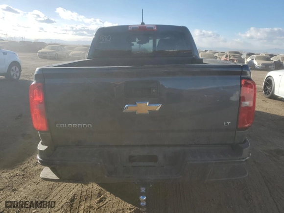 2017 Chevrolet Colorado 4WD LT with VIN 1GCPTCE14H1190920, listed as a Copart auction lot 87473724 with 0 mi miles and Salvage Title. Bid and sale history available at carsss.com. Image 6.