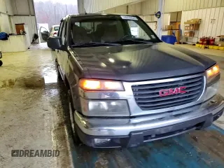 2009 GMC Canyon SLE2 with VIN 1GTCS13E198128296, listed as a Copart auction lot 45133525 with 215,639 mi miles and Salvage Title. Bid and sale history available at carsss.com. Image 10.