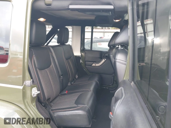 2016 Jeep Wrangler Unlimited Sahara with VIN 1C4BJWEGXGL249638, listed as a IAAI auction lot 41090024 with 98,345 mi miles and . Bid and sale history available at DreamBid. Image 8.