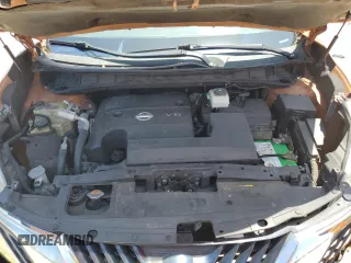2015 Nissan Murano SV z VIN 5N1AZ2MH7FN200113, wystawiony jako Copart lot #55986595 z przebiegiem 155 645 mil mil oraz Szkoda całkowita • Salvage title. Historia ofert i sprzedaży dostępna na DreamBid. Obrazek 12.