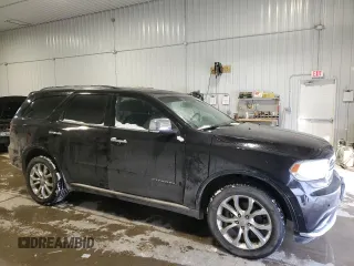 2018 Dodge Durango Citadel with VIN 1C4RDJEG9JC445313, listed as a Copart auction lot 44143445 with 82,752 mi miles and Salvage title. Bid and sale history available at DreamBid. Image 4.