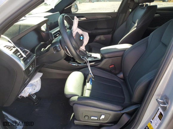 2022 BMW X4 xDrive30i with VIN 5UX33DT06N9K53414, listed as a Copart auction lot 49533095 with 0 mi miles and Salvage Title. Bid and sale history available at carsss.com. Image 7.
