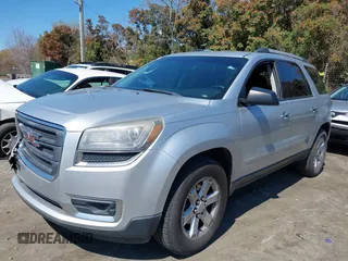 2013 GMC Acadia SLE with VIN 1GKKRNED1DJ157161, listed as a IAAI auction lot 41883907 with 156,020 mi miles. Bid and sale history available at carsss.com. Image 2.