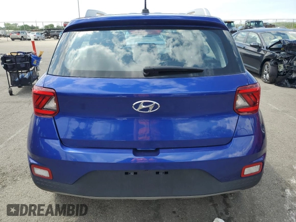 2023 Hyundai Venue Limited with VIN KMHRC8A35PU243601, listed as a Copart auction lot 55655755 with 21,571 mi miles and Clean Title. Bid and sale history available at DreamBid. Image 6.