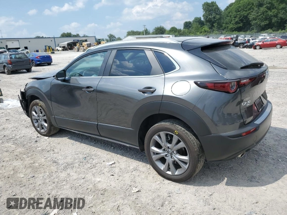 2024 Mazda CX-30 S Carbon Edition with VIN 3MVDMBCM1RM708265, listed as a Copart auction lot 62295055 with 20,404 mi miles and Salvage title. Bid and sale history available at DreamBid. Image 2.