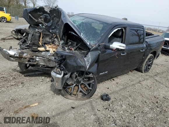2019 Ram 1500 Big Horn with VIN 1C6SRFFT4KN778835, listed as a Copart auction lot 53491685 with Not provided miles and Non repairable. Bid and sale history available at DreamBid. Image 1.