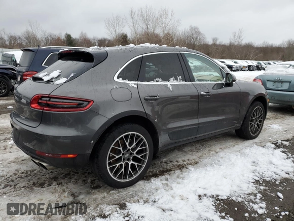 2015 Porsche Macan S with VIN WP1AB2A56FLB74634, listed as a Copart auction lot 44679375 with 81,402 mi miles and Clean Title. Bid and sale history available at carsss.com. Image 3.