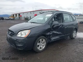 2008 Kia Rondo EX with VIN KNAFG525X87132226, listed as a IAAI auction lot 41861052 with 101,235 mi miles. Bid and sale history available at carsss.com. Image 2.