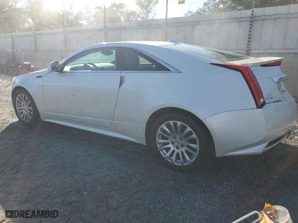 2012 Cadillac CTS Coupe with VIN 1G6DA1E31C0150360, listed as a Copart auction lot 75819194 with 112,120 mi miles and Salvage Title. Bid and sale history available at carsss.com. Image 2.